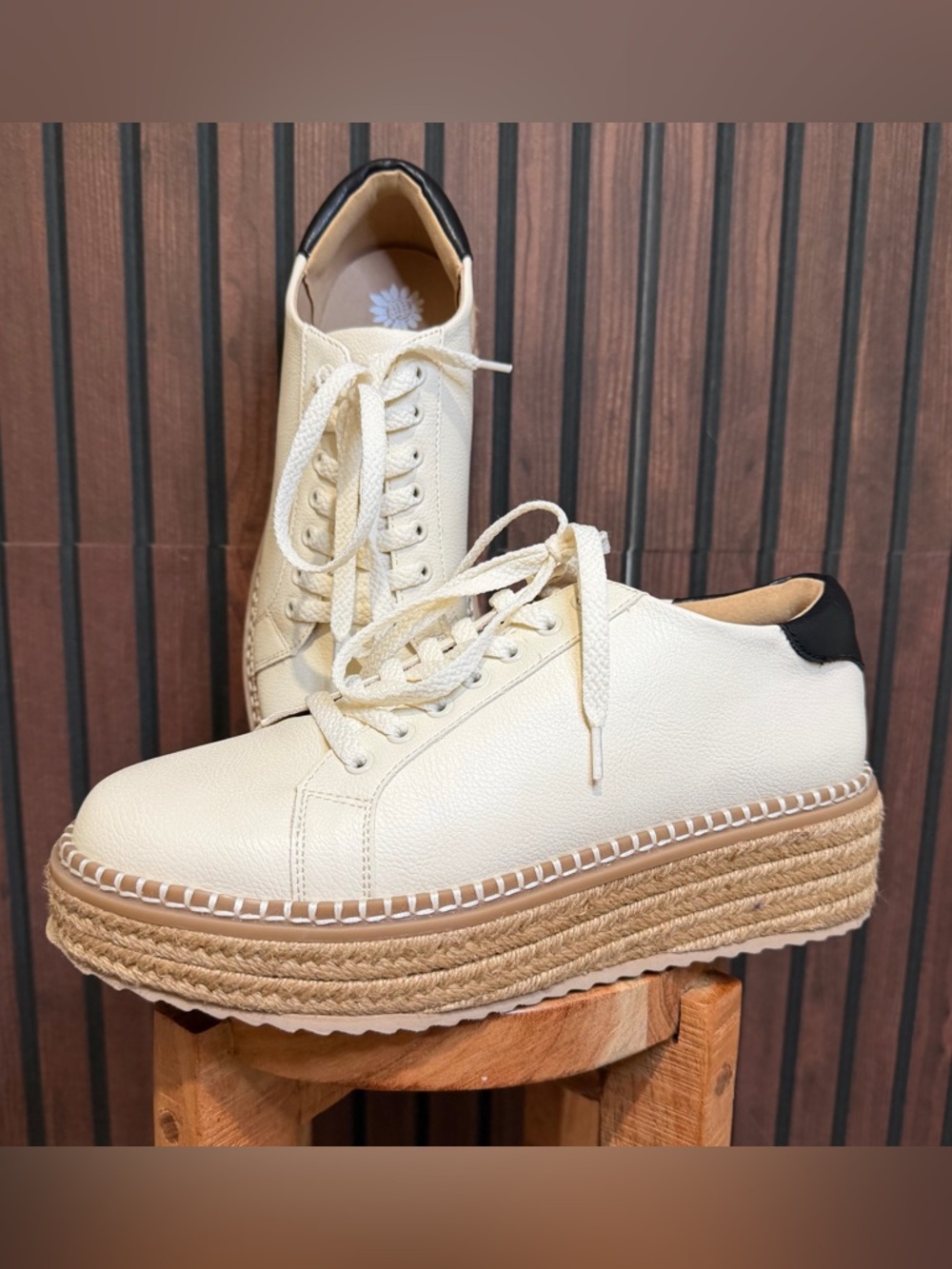 🌻Yellow Box “Misty” Espadrille Flatform Sneakers – Casual Chic Staple🌻